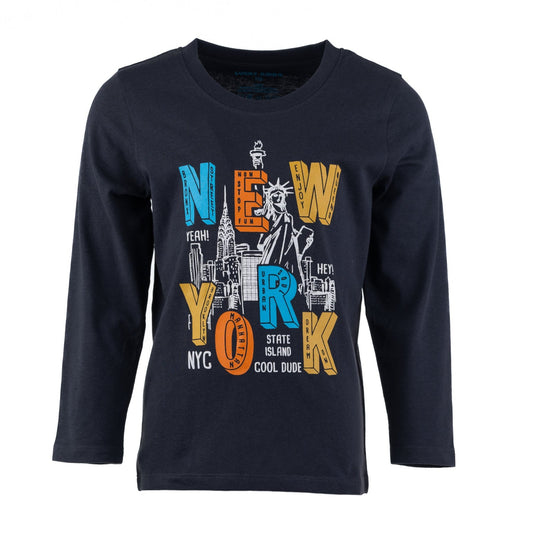 Chlapecké tričko s dlouhým rukávem New York