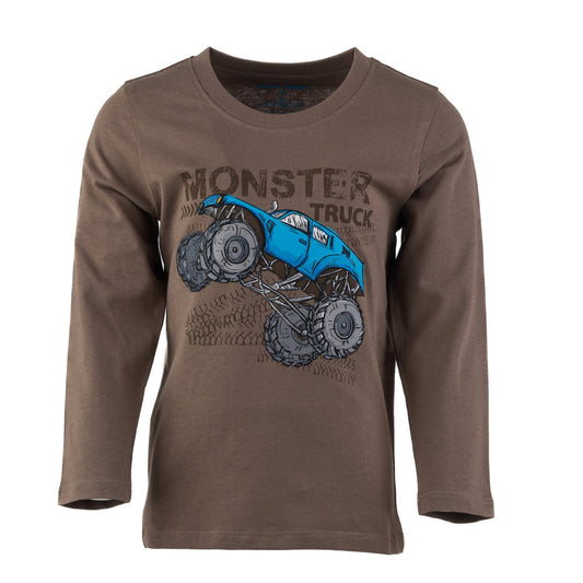 Chlapecké tričko s dlouhým rukávem Dirt Ride