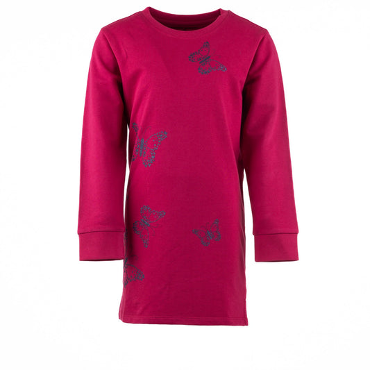 Dlouhý dívčí svetr Butterfly Garden