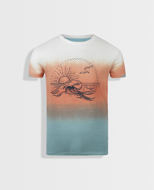Beach Sunset | Chlapecké tričko s krátkými rukávy