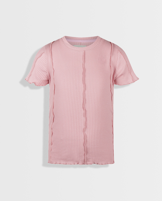 Pink Coral | Dívčí tričko s krátkými rukávy