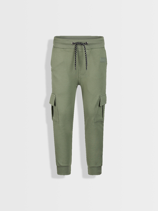 Forest Green | Chlapecké cargo tepláky