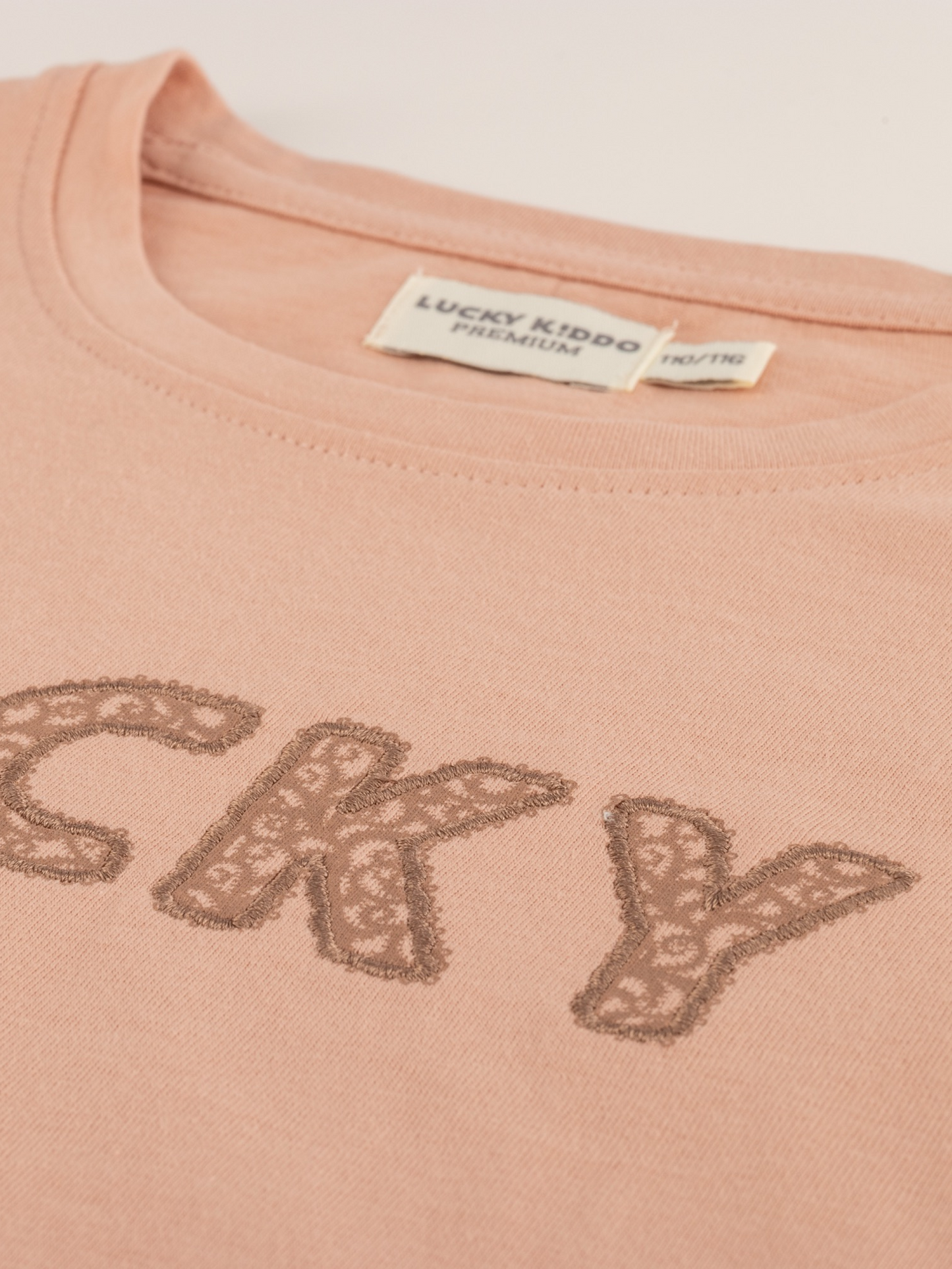 Lucky Lace | Dívčí triko s dlouhými rukávy