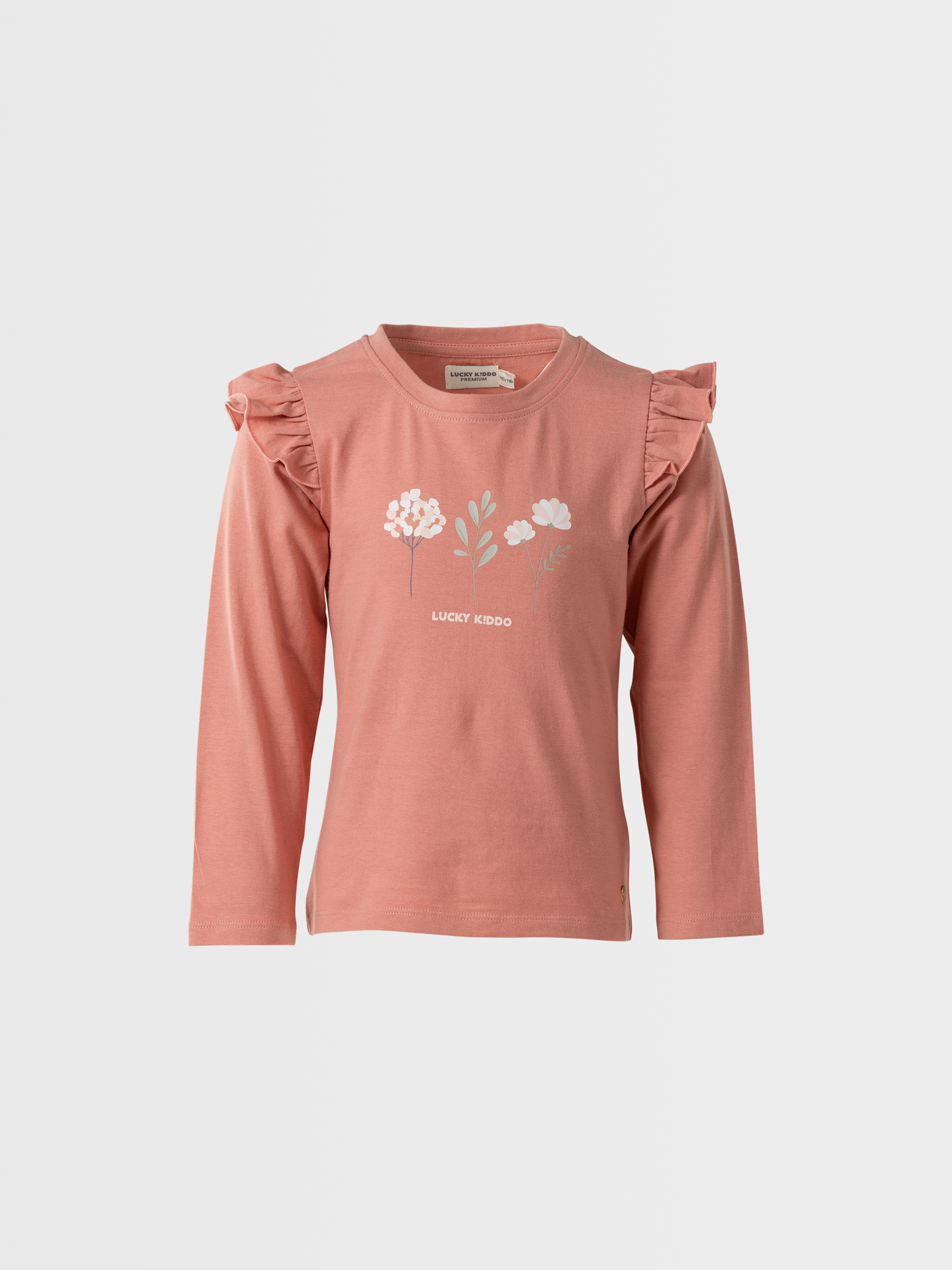 Flower Garden | Dívčí triko s dlouhými rukávy