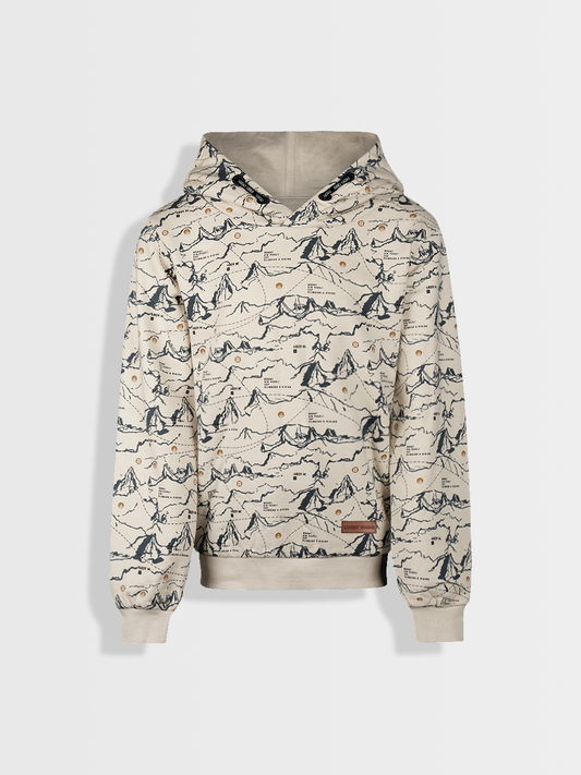 Mountain Magic | Chlapecký pulover s kapuco