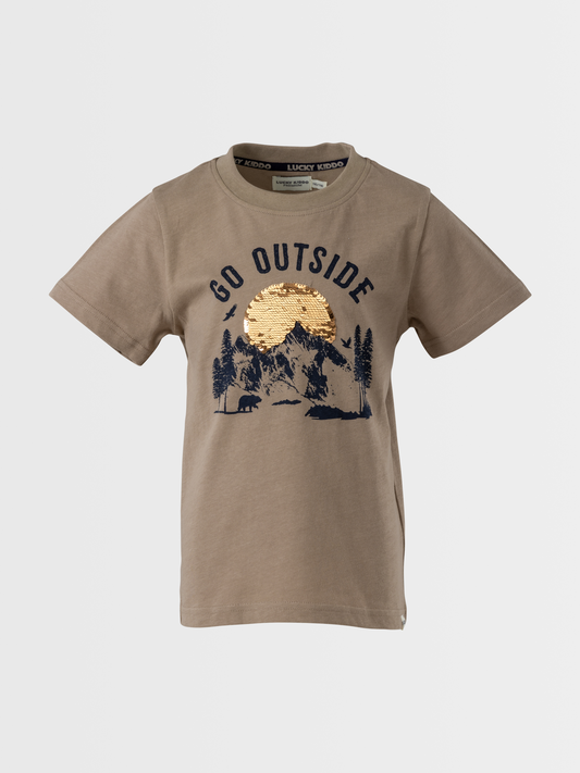 Outside Fun | Chlapecké triko s krátkými rukávy