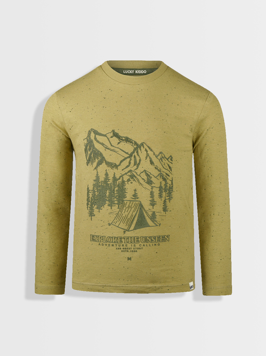 Nature Explorer | Chlapecké triko s dlouhými rukávy