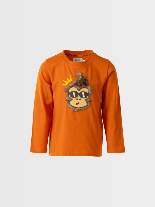 Cool Monkey | Chlapecké triko s dlouhými rukávy