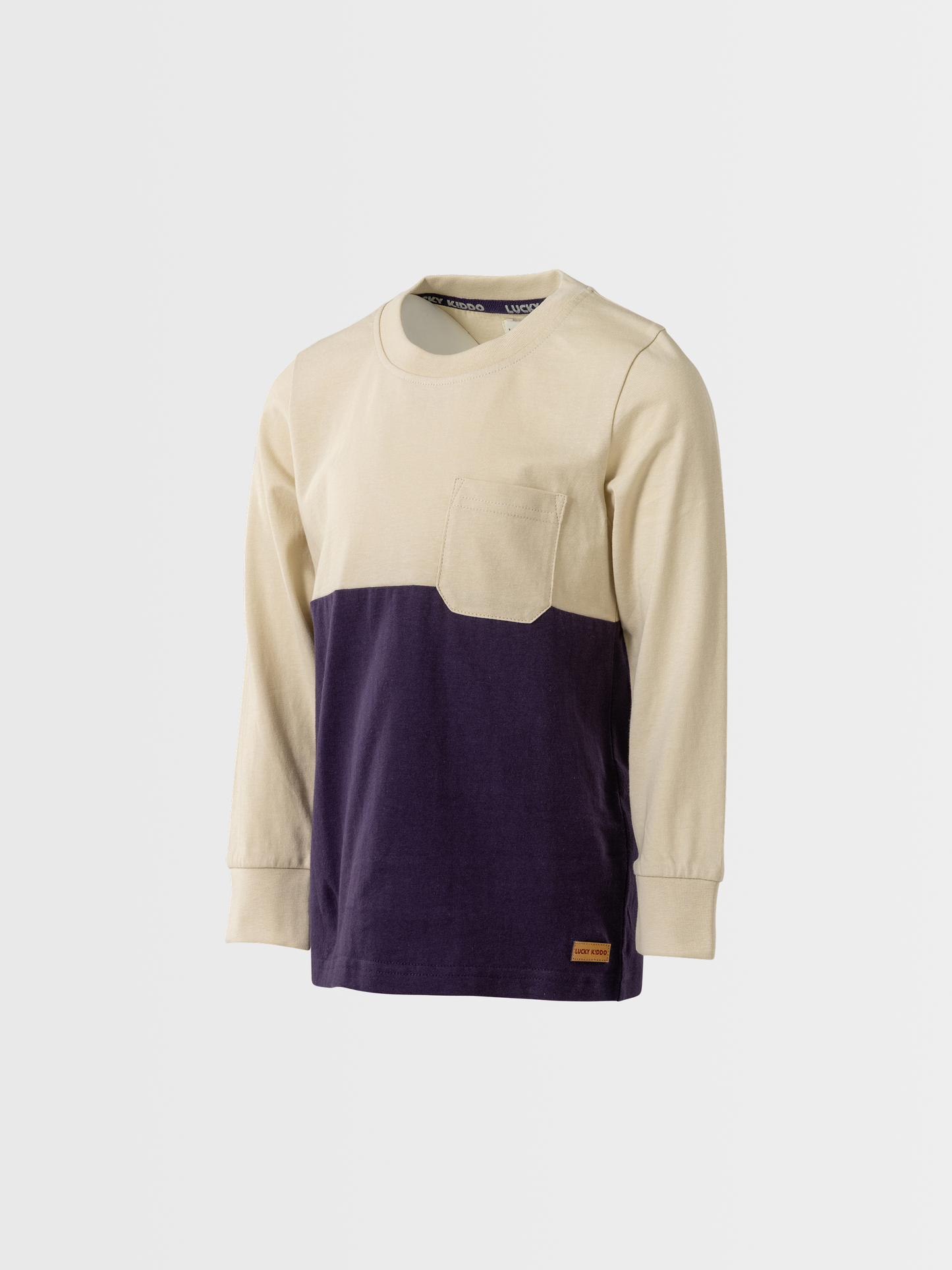 Pocket Blue | Chlapecké triko s dlouhými rukávy