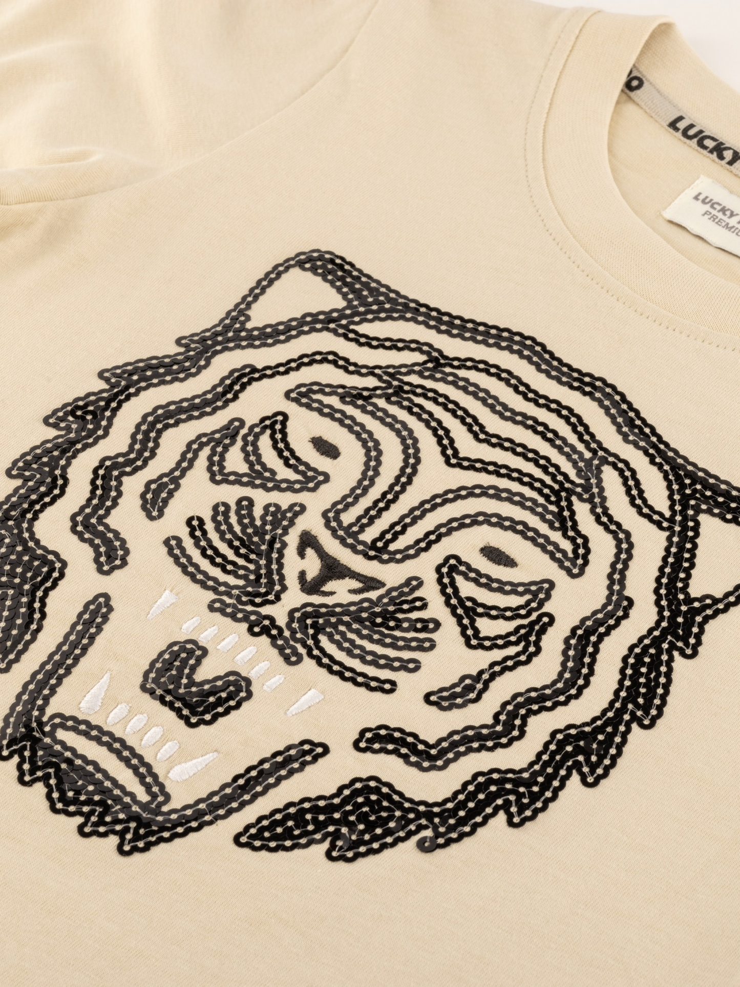 Tiger Beige | Chlapecké triko s dlouhými rukávy