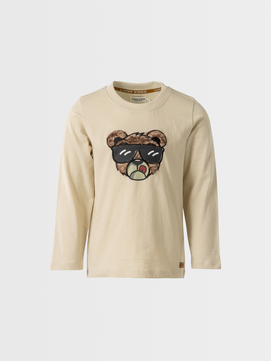 Cool Teddy | Chlapecké triko s dlouhými rukávy