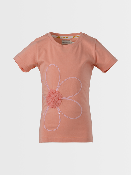 Flower Sparkle | Dívčí triko s krátkými rukávy