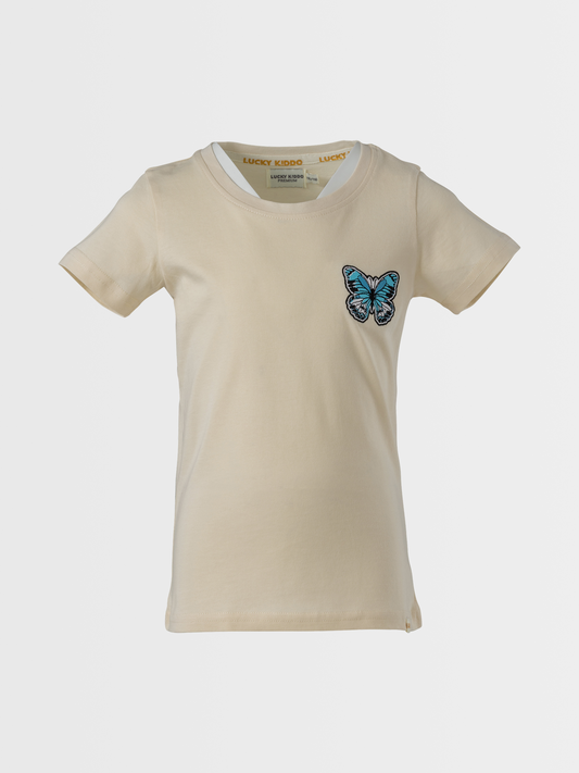 Butterfly | Dívčí triko s krátkými rukávy