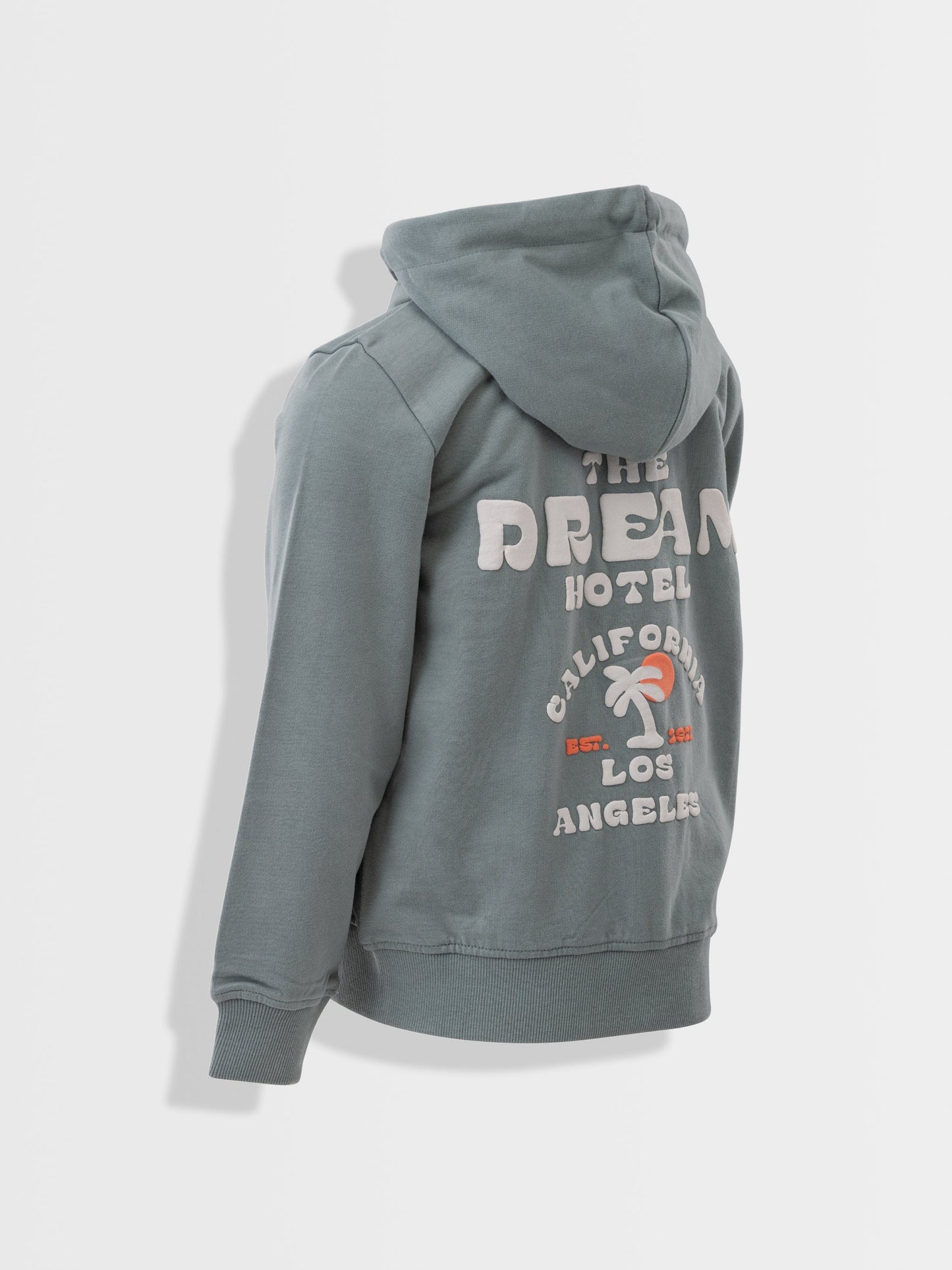Mikina s kapucí zelený sen