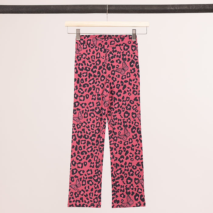 Dívčí Legíny Pink Leopard