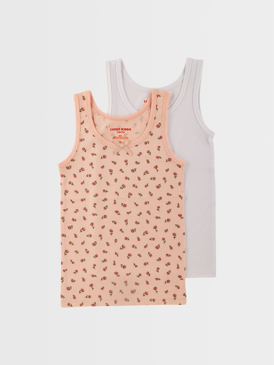 Kytičky | Dívčí spodní tílko (2 ks)