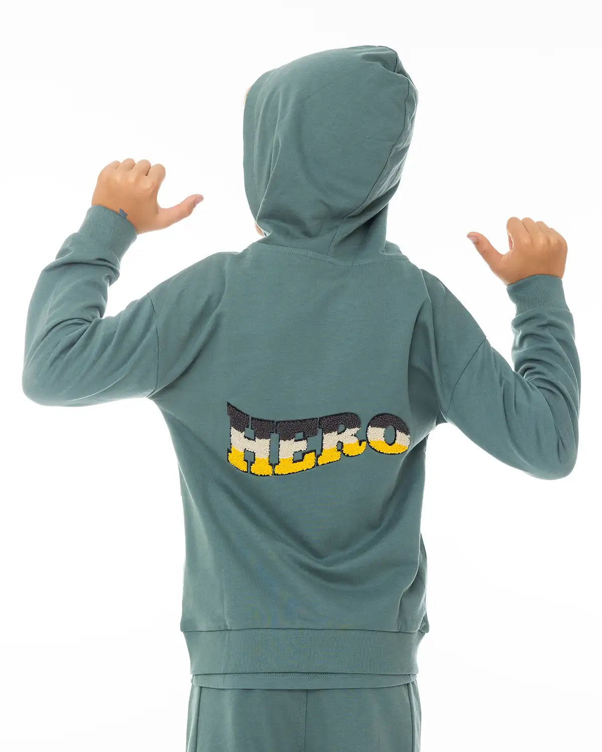 Chlapecká mikina na zip Hero