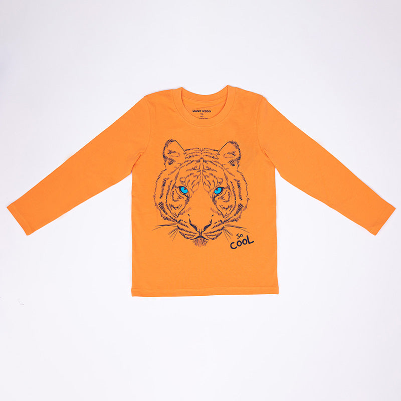 Chlapecké tričko s dlouhým rukávem Cool Lion