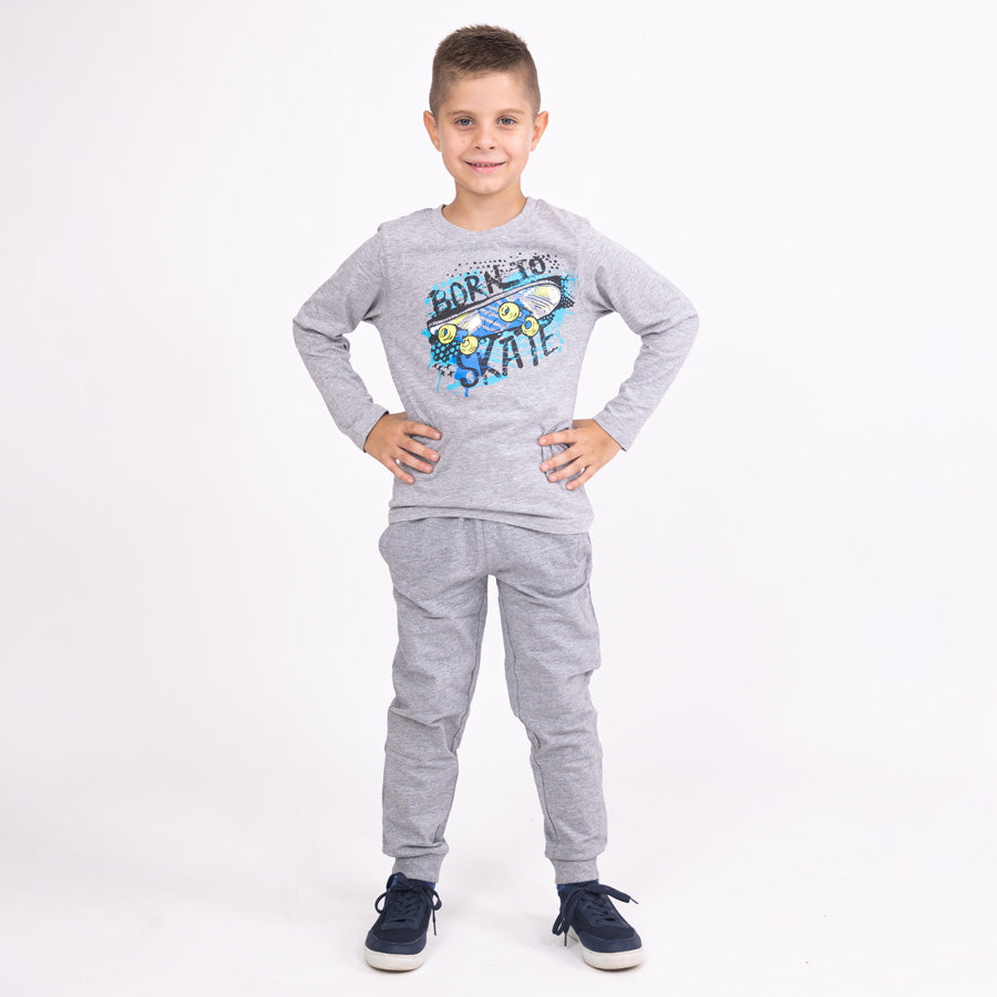 Chlapecké tepláky Light grey