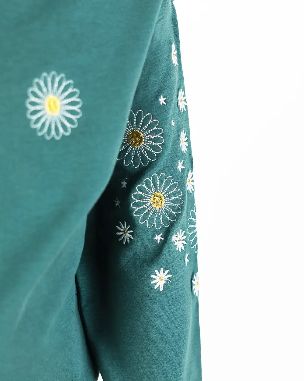 Dívčí mikina na zip Daisies