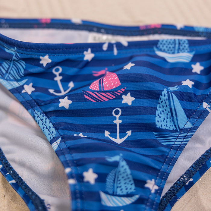 Dívčí spodní díl plavek Sailboats