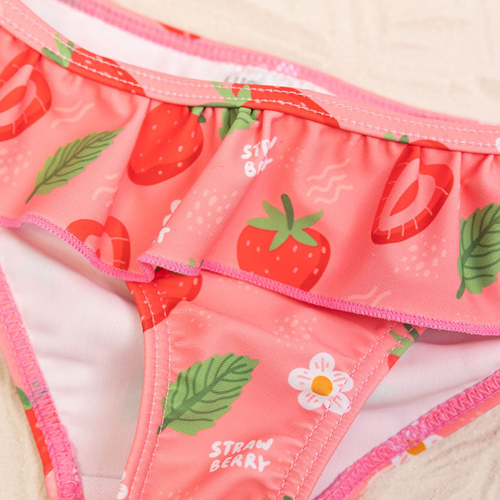 Dívčí spodní díl plavek Strawberries