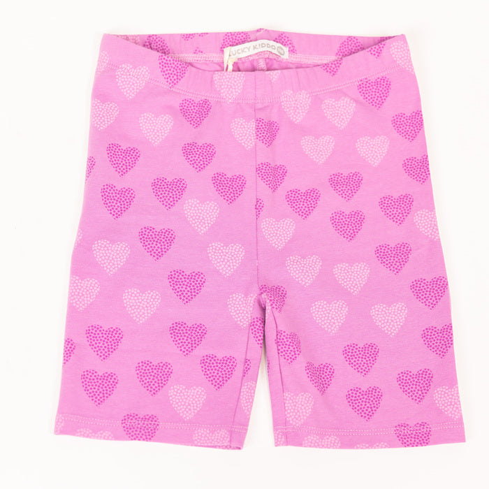 Dívčí krátké legíny Purple Love