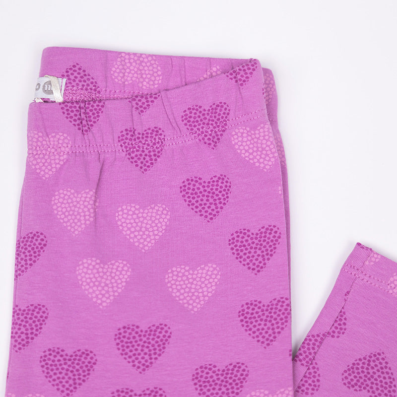 Dívčí legíny Purple Love