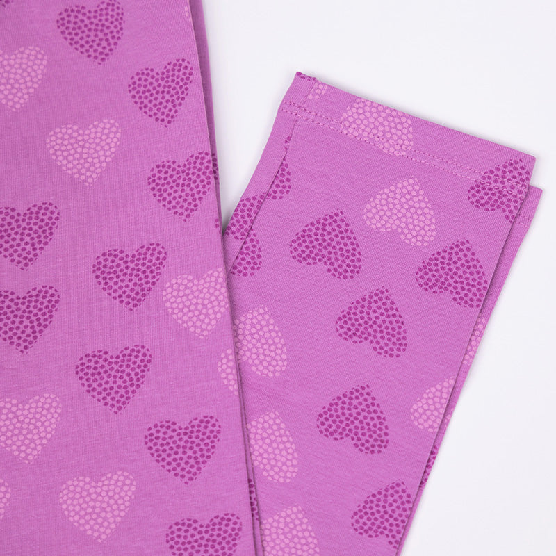 Dívčí legíny Purple Love