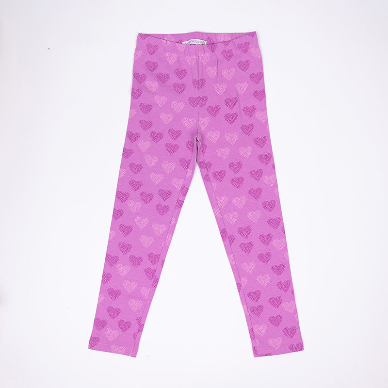 Dívčí legíny Purple Love