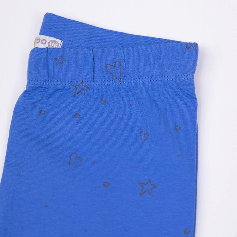 Dívčí legíny Sapphire Blue