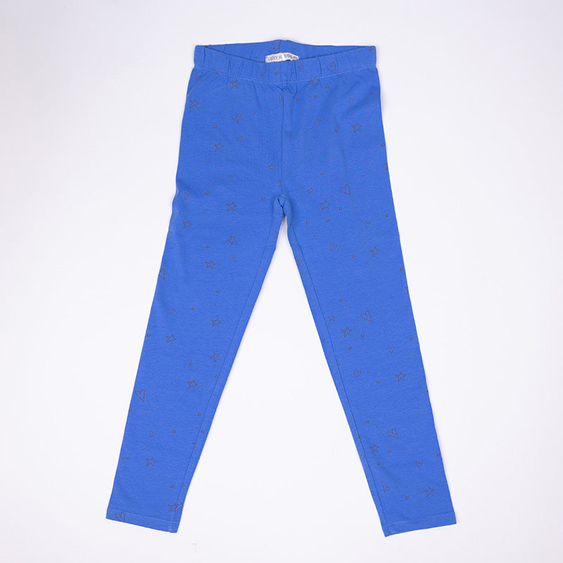 Dívčí legíny Sapphire Blue