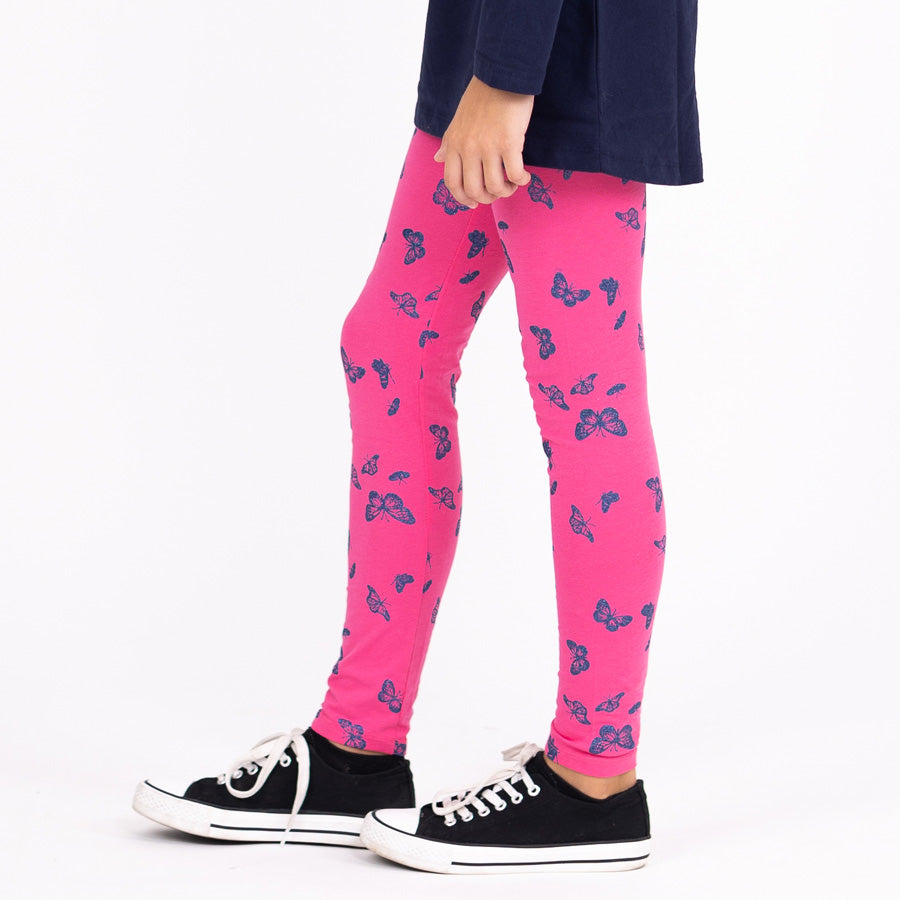 Dívčí Legíny Pink Butterflies