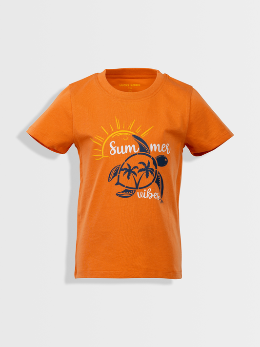 Summer Vibes | Chlapecké tričko s krátkými rukávy