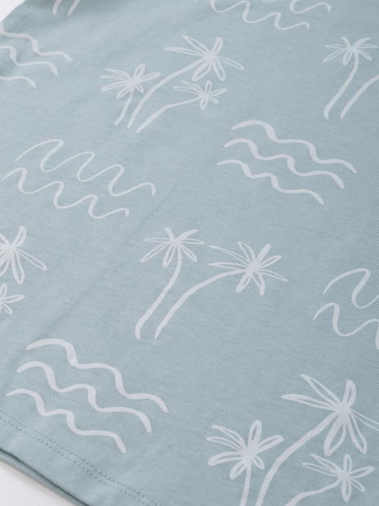 Cloud Blue | Chlapecké tričko s krátkými rukávy