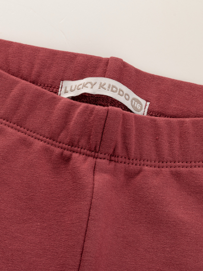Dark Cherry | Dívčí legíny