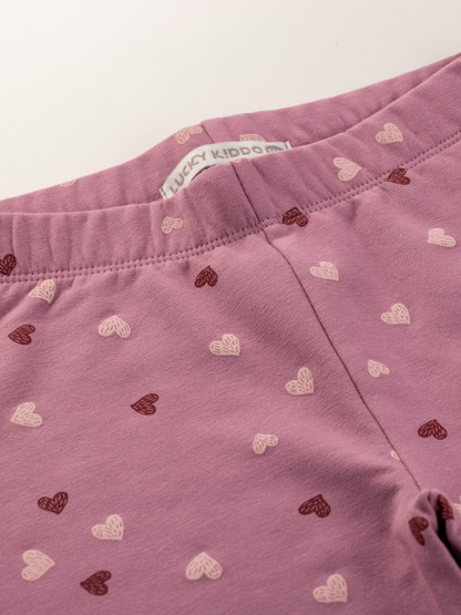 Dusty Violet | Dívčí legíny