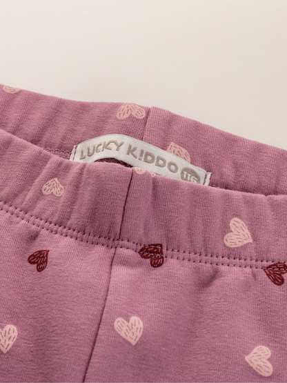 Dusty Violet | Dívčí legíny