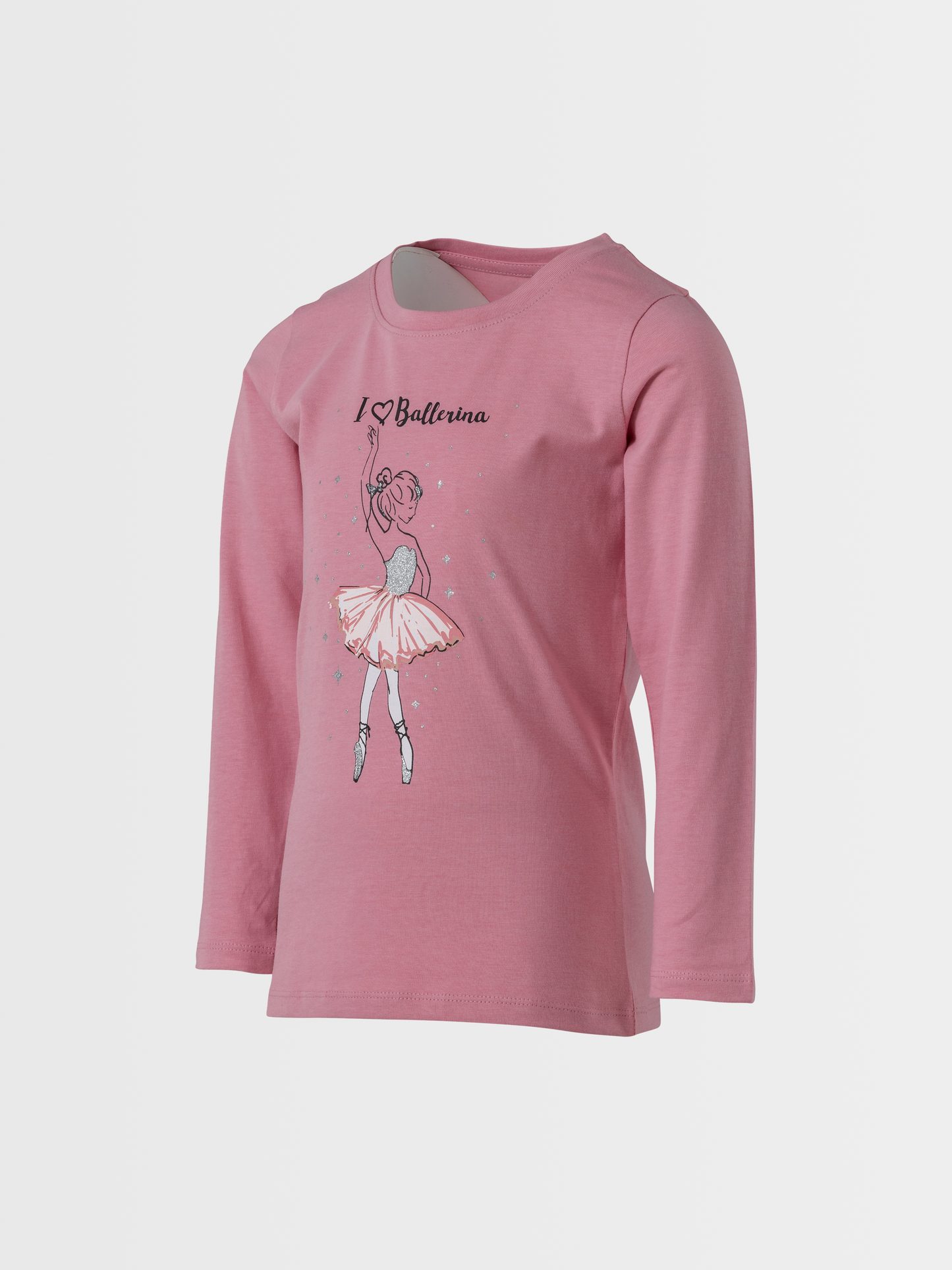 Ballerina | Dívčí triko s dlouhými rukávy