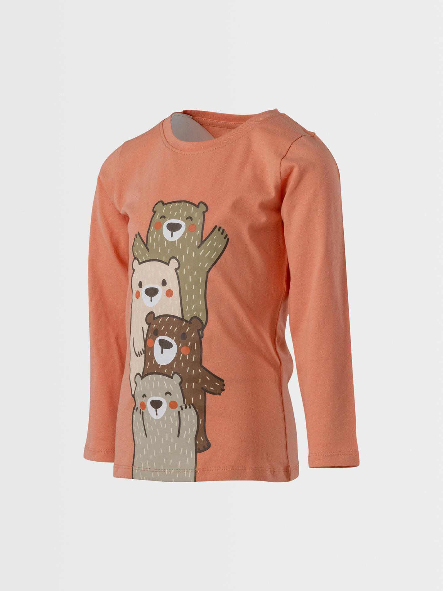 Happy Bears | Dívčí triko s dlouhými rukávy