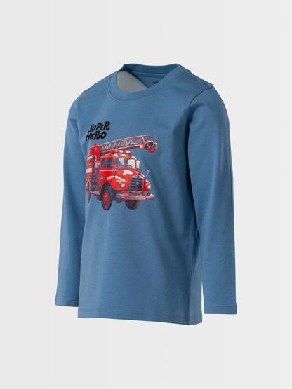 Fire Truck | Chlapecké triko s dlouhými rukávy
