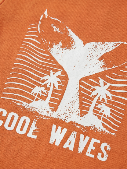 Whale Tail Splash | Chlapecké tričko s krátkými rukávy