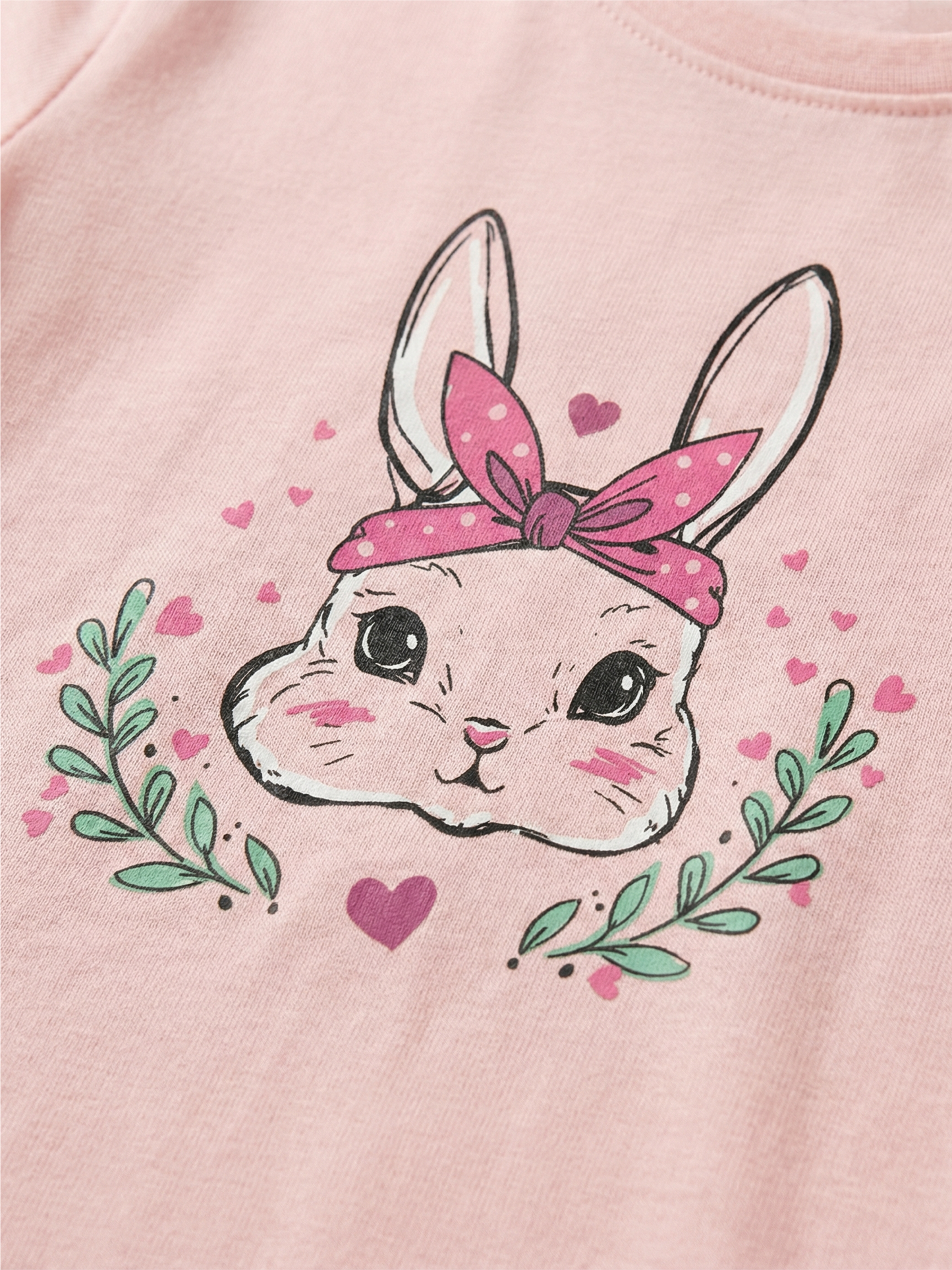 Fluffy Friend | Dívčí tričko s krátkými rukávy