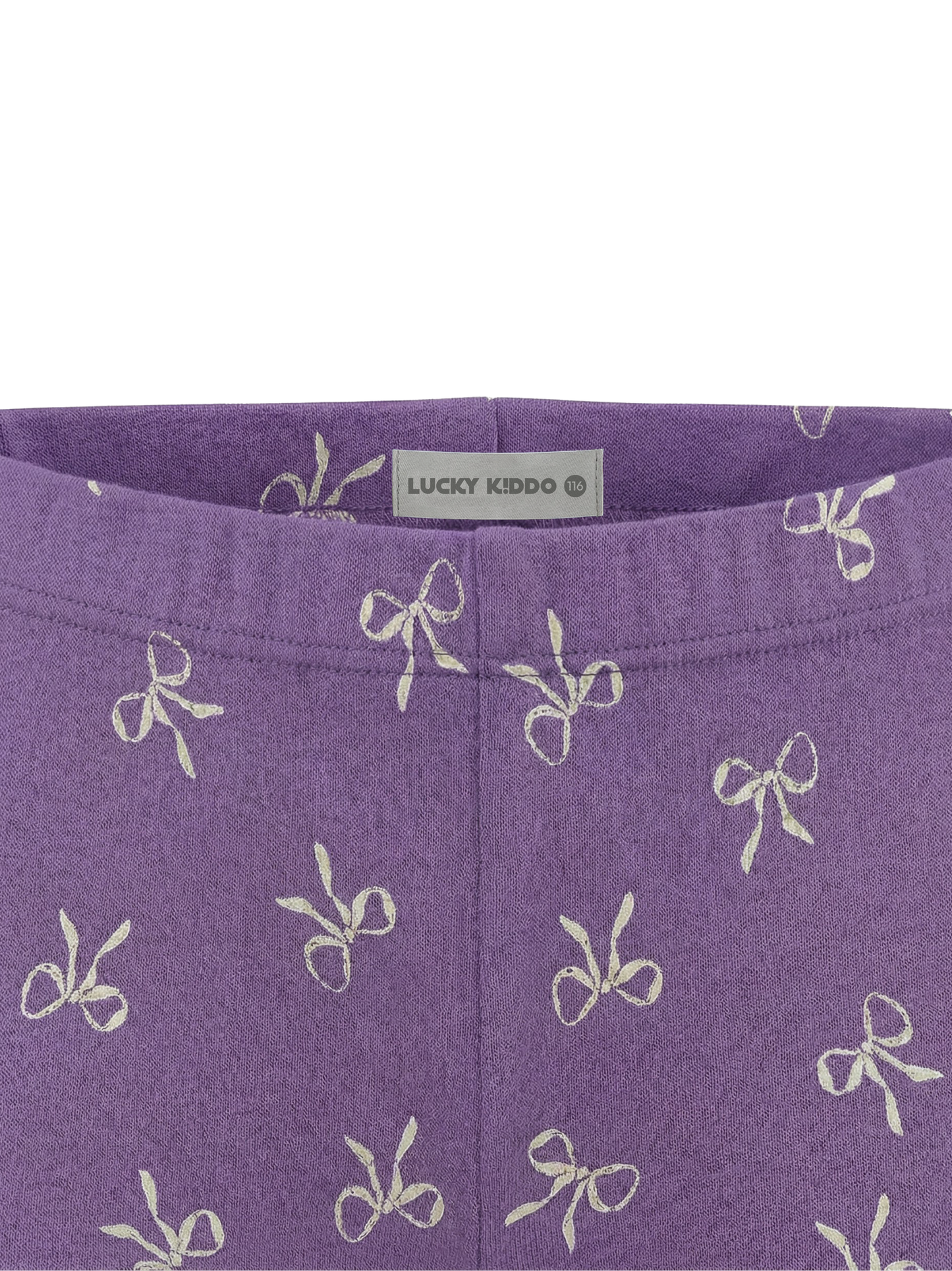 Purple Bow Magic | Dívčí legíny
