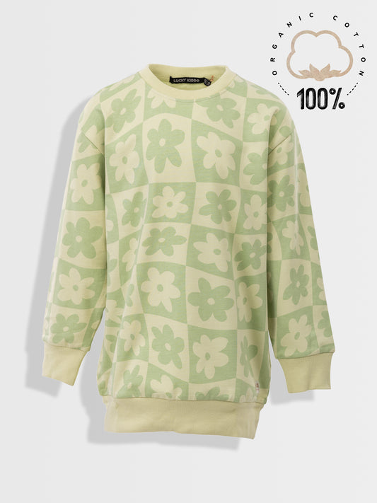 Organický oversized svetr