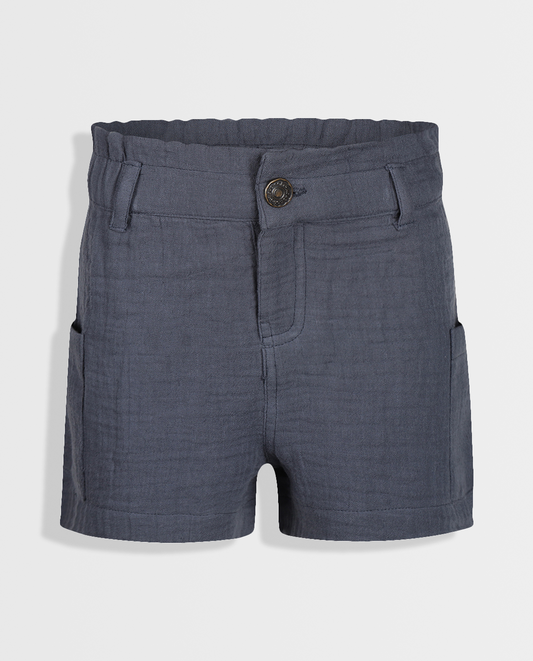 Dark Blue Marble | Dívčí šortky