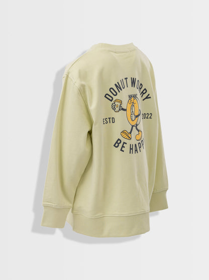 Organický oversized svetr aloe wash donut worry