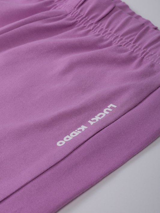 Lavander Pink | Dívčí legíny do zvonu