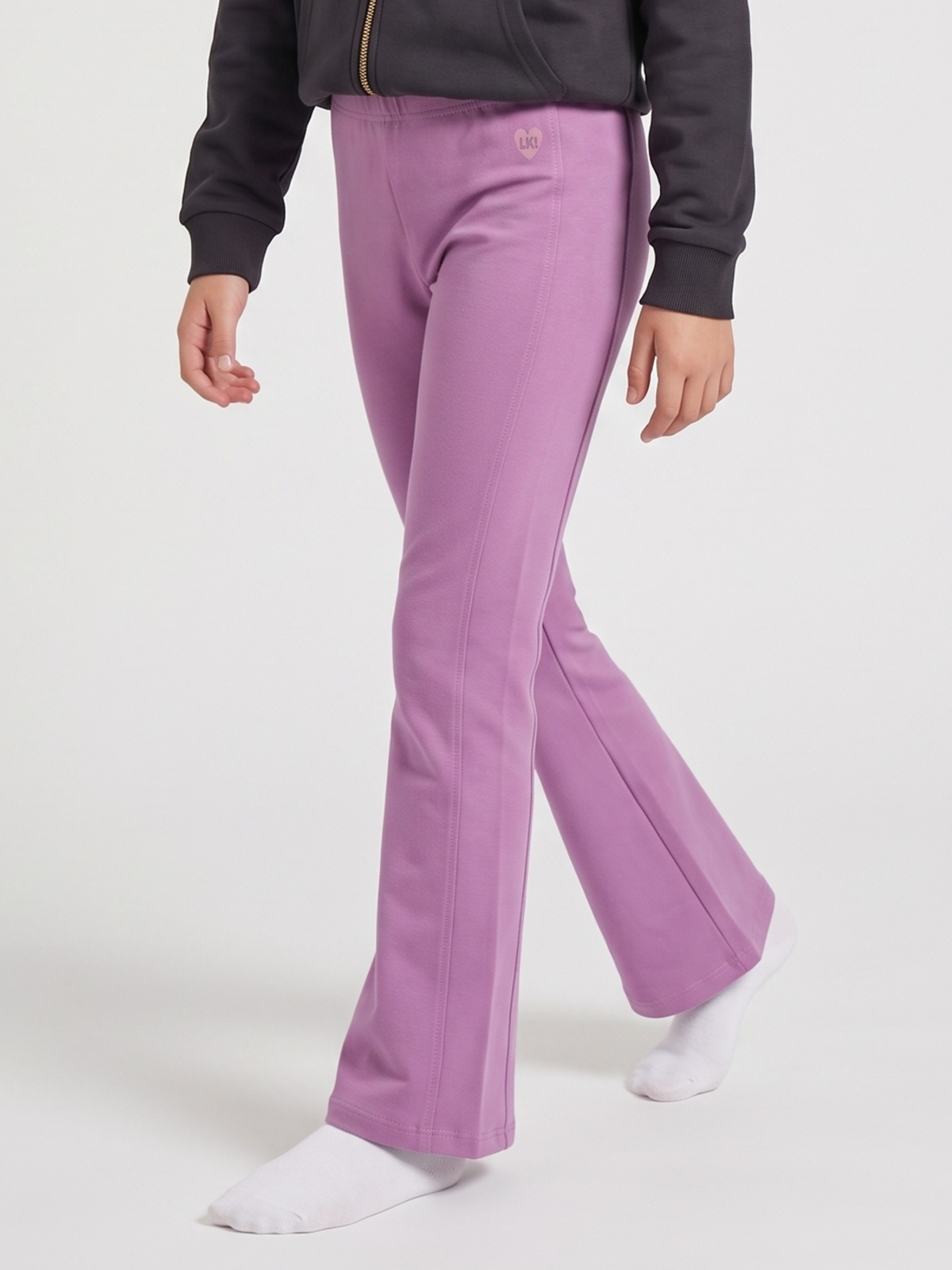 Lavander Pink | Dívčí zvonové legíny