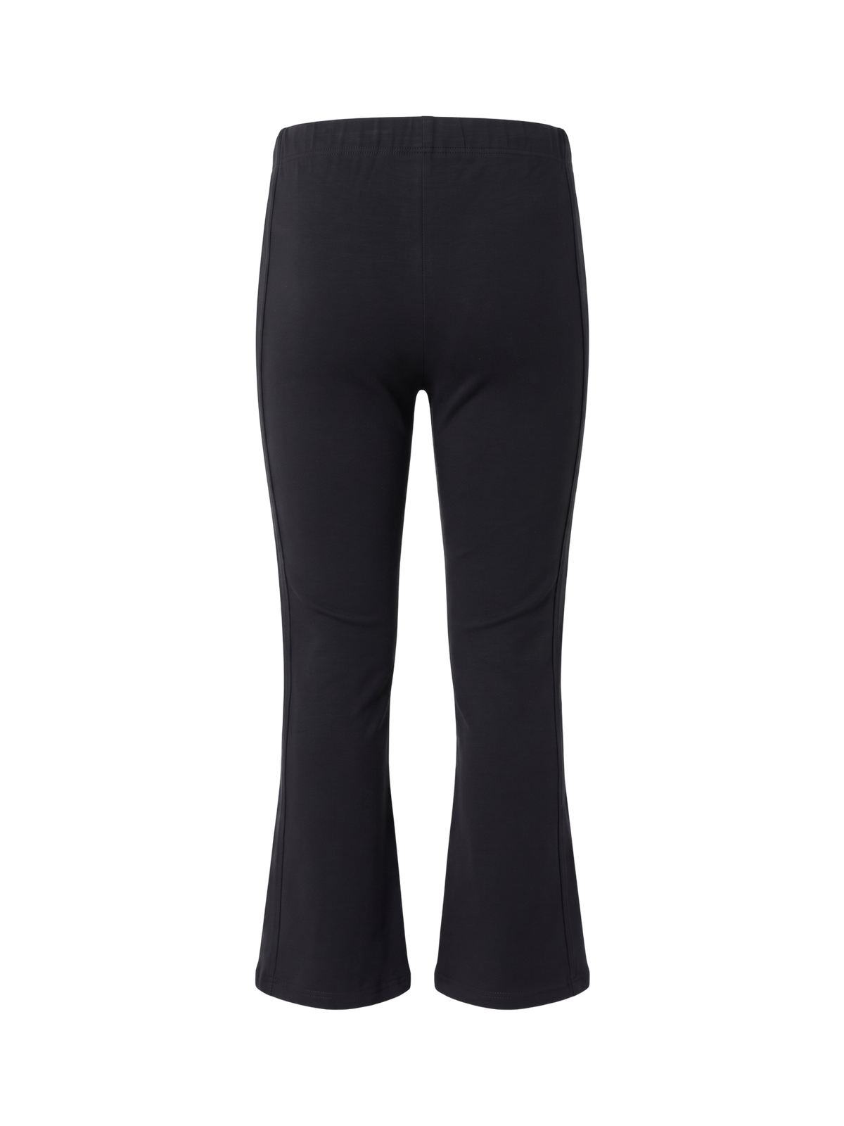 Solid black | Dívčí zvonové legíny